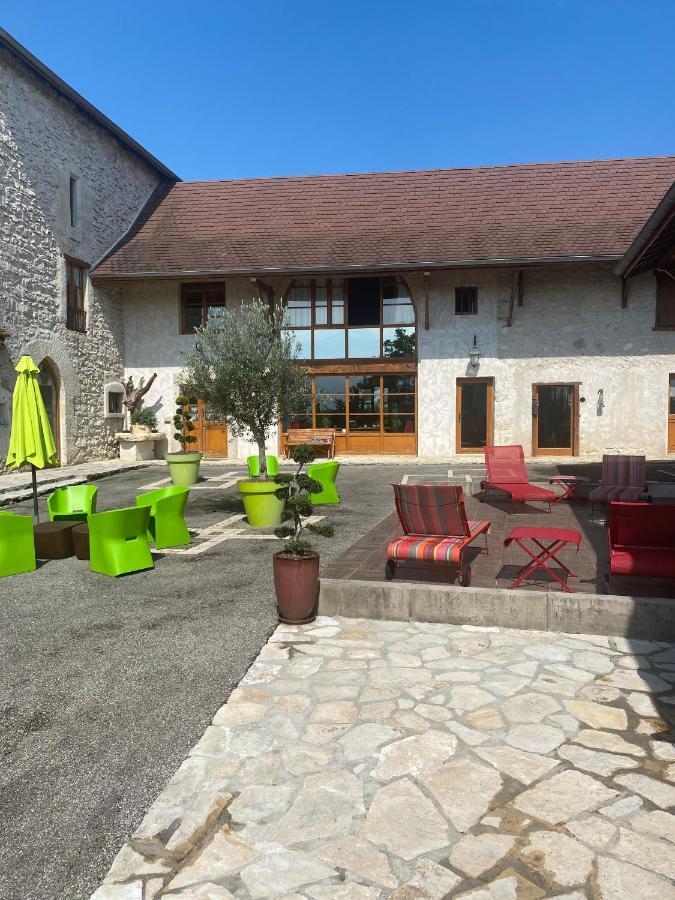 Le Domaine De Tizo Hotel Saint-Victor-de-Morestel Exterior foto